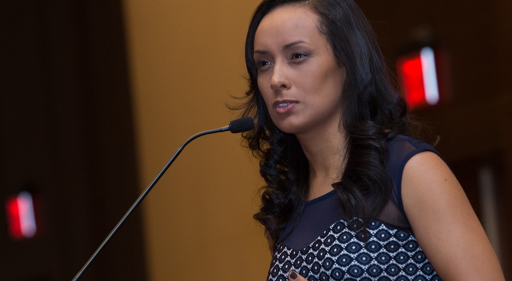 Human Rights Erika Andiola at the DWC gala